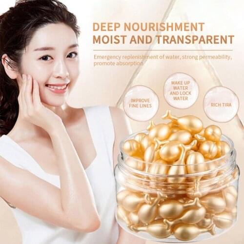 Hyaluronic Acid Capsules Face Serum Spot Acne Remover Whitening Cream Anti-Wrinkle Ageless Cream Firm Skin Face Care TSLM2