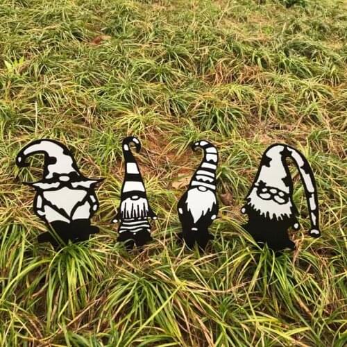 Art Silhouette Decorative Exquisite For Decorating Holiday DIY Decorations Party Supplies Iron Easter Branch Gnomes Garden