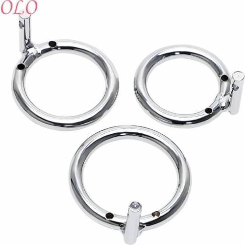OLO Scrotum Clamp Cock Cages Additional Spares Anti Erection Sex Toys for Men Male Male Chastity Device Penis Rings