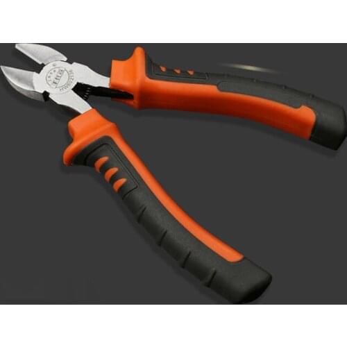 Diagonal Cutting Pliers 5 6 7 Inch Wire Stripping Tool Side Cutter Cable Burrs Nipper Electricians DIY Repair Hand Tools