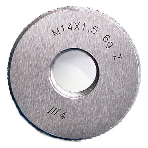M14 * 1.5 6G T + M14 * 1.5 6G Z Metric threaded ring gauge measuring external for gage holes prior screw High precision screw