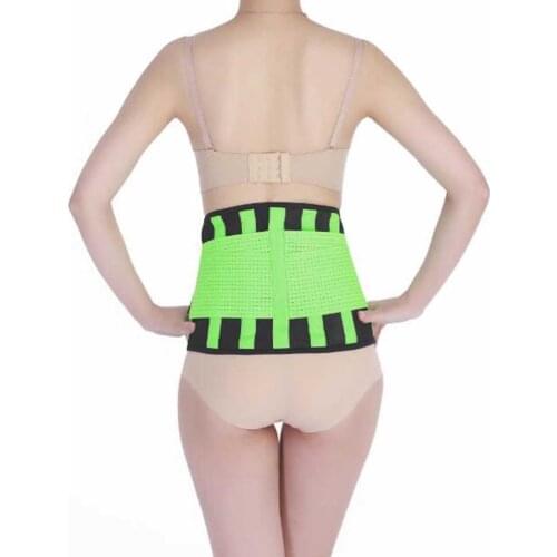 Orthopedic Lumbar Medical Belt Waist Trimmer PP Straps Suporte Lumbar Support Belt for Men Blue Black Direct Factory