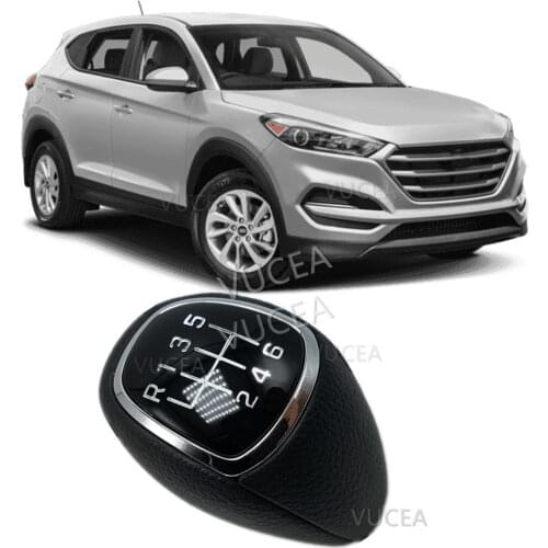 M/T 6 Speed Gear Shift Knob For Hyundai 2015 2016 2017 2018 Tucson I20 OEM 43711D3000 43711D3100 43711D3010 43711D3060 4X TRY