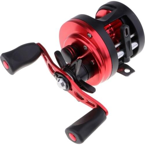 Fishing Reels Round Baitcasting Reel No.1 Highest Rated Conventional Reel Reinforced Metal Body & Star Drag