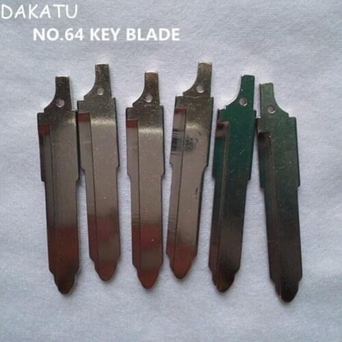 DAKATU #64 Folding Flip Key Blade for Mazda 6 M3 M4 M5 M6 Remote Uncut Key Fob Blank NO.64 Remote key blade