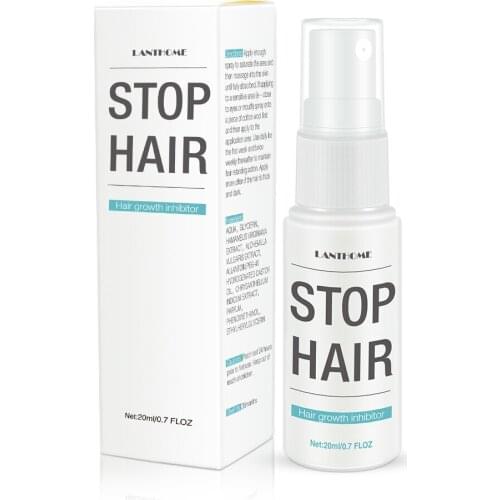 20ML Unisex Permanent Hair Growth Inhibitor Spray Painless Body Hair Removal Spray Stop Hair Growth Spray TSLM2