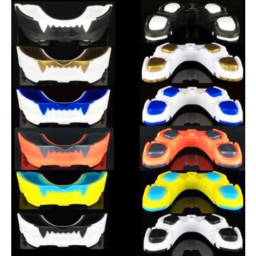 TOP KING BOXING MOUTH GUARD EVA CE 3 layers Professional Protection MMA TKB mouthguard
