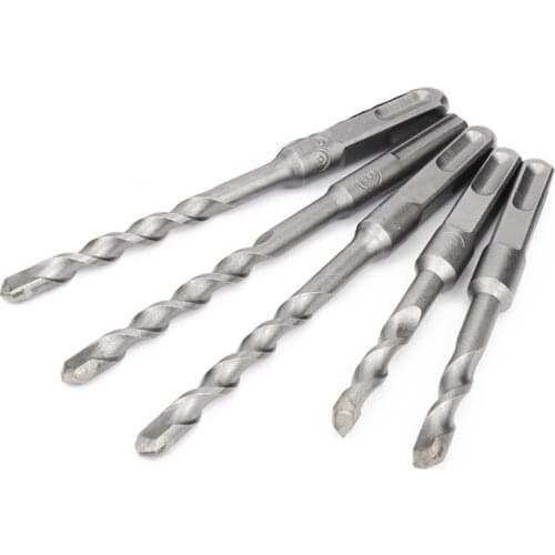 1pcs Metal Drill Bit Square Handle Four Slots Electric hammer Bits Cement Concrete