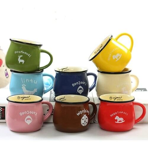 1 Pcs New Creative Ceramic Belly Cup Office Casual Milk Breakfast Cup Coffee Mug 3 Kinds of Size Options