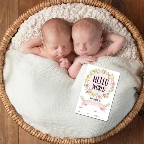 12 Sheet Baby Photo Moment Cards Baby Shower Unisex Boy Girl Photo Keepsake Memory Landmark Gender Neutral