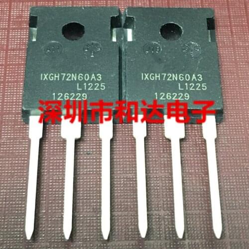 5PCS IXGH72N60A3 TO-247 100% New&original