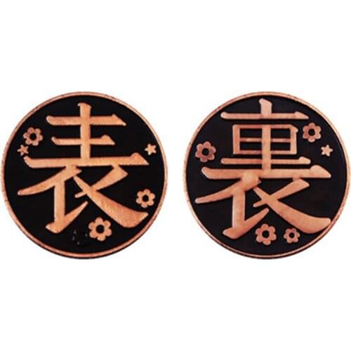 Demon Slayer Anime Coins Kimetsu No Yaiba Tsuyuri Kanao Kochou Shinobu Collection Yaiba Copper Coin Anime Cosplay Props Coins