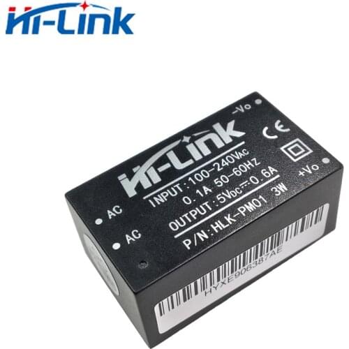 Free Shipping HLK-PM01 3W 5V 600mA AC DC Converter Module