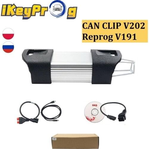 Newest Fits Renault V200 Golden Car Diagnostic Tool OBD2 Scanner V200 Gold/Yellow AN2131QC Can Clip For Renault Can Clip Reprog