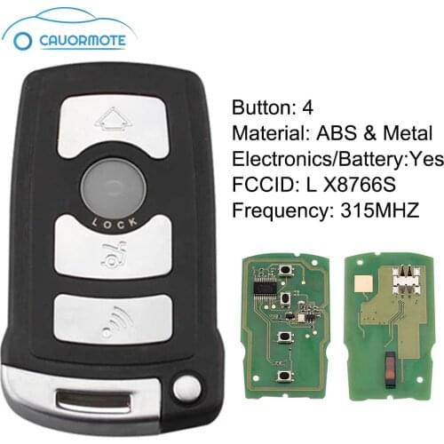 Remote Key Fob For BMW 7Series 2002 2003 2004 2005 2006 2007 2008 745Li 745i 750i 750Li 760i 760Li Car Remote Key LX8766S 315Mhz
