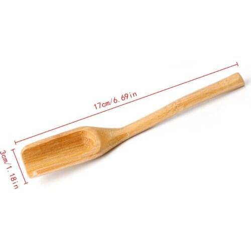 Humanized Bamboo Tea Coffee Spoon Shovel Matcha Powder Teaspoon Scoop Chinese Kung Fu Tool