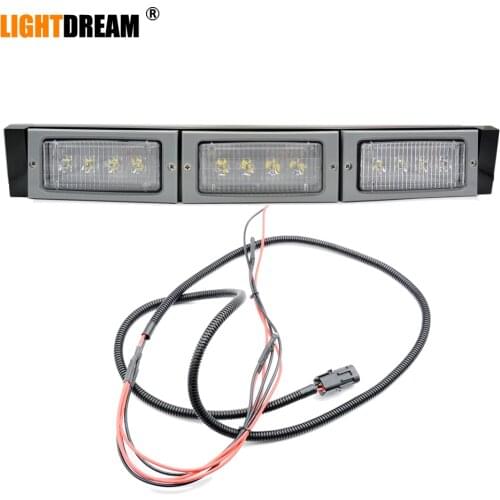 LED Hood Headlight Conversion Kit For John Deere 55 Series Tractors 4055, 4255, 4455+ Nose Conversion Headlight Kit