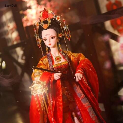 DBS 1/3 BJD Doll toy mechanical joint Body including hair clothes shoes headdress, AI YoSD MSD SD Kit Toy Baby Gift DC