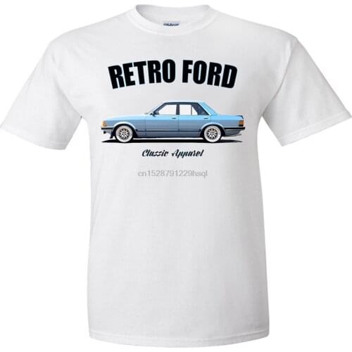 Fashion New Summer Solid Color Short Sleeve Loose American Car Fans Granada Mk2 T-Shirt. Classic Car. Modified.Skate Tshirt