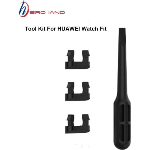 Strap Replace kit For Huawei Watch Fit Smart Watch Kit Replacement Wristband Bracelets Accessories Connecting Pin Remover Tools