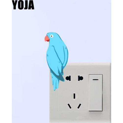 YOJA Cartoon Lovely Birds Decor Wall Switch Sticker Living Room Bedroom Colored Personalized 10SS0334