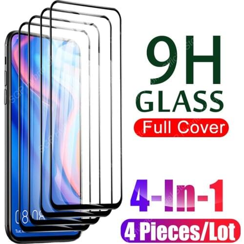 4 Pcs Protective Glass For Huawei Y9 Prime 2019 Y9a Y9s Screen Protector Y5 Y5p Y6 Y6p Y6s Y7a Y7p Y7 Pro 2019 Y8p Tempered Film