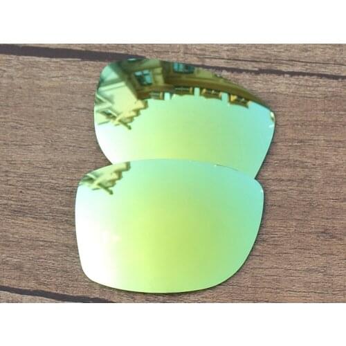 Vonxyz 24K Mirror Polarized Replacement Lenses for-Oakley Jupiter Squared Frame