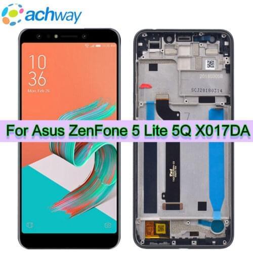 For 6.0" Asus ZenFone 5 Lite 5Q X017DA LCD ZC600KL S630 SDM630 LCD Display Touch Screen Digitizer Assembly for Asus ZC600KL LCD