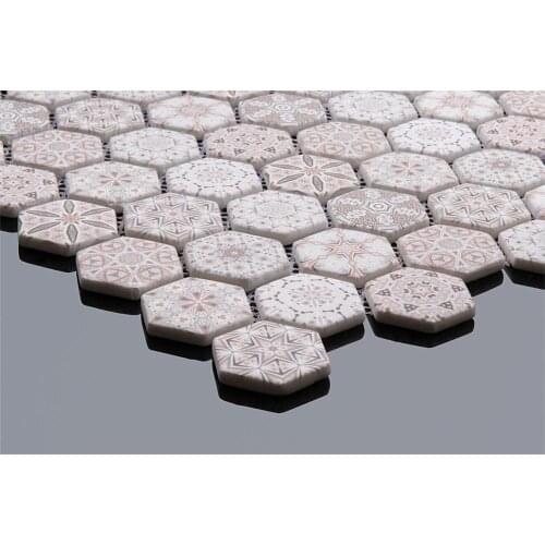 Glass mosaic tiles for interior wall , kitchen backsplash