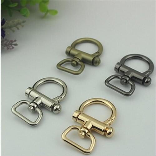 10pcs/lot DIY handbags Decorative shoulder straps link buckle metal bag hook hardware accessories