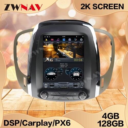 4+128G Tesla Screen For 2007 2008 2009 2010-2014 Buick lacrosse Android 9 Unit Car Multimedia Player GPS Audio Radio Stereo