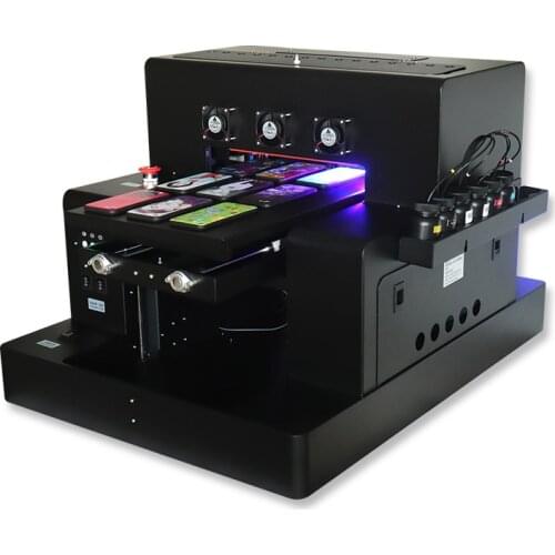 Automatic A3+UV Printer 280*500mm size For phone case Cylinder Pen Glof printing Bottle holder Printer phone case