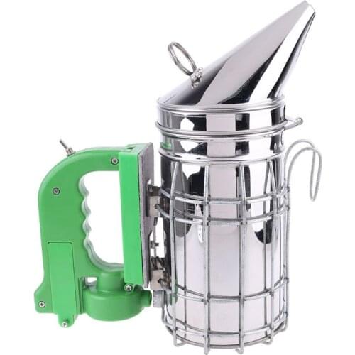 Electric Bee Smoke Transmitter Kit Stainless Steel Electric Beekeeping Tool Bee Smoker Beekeeping