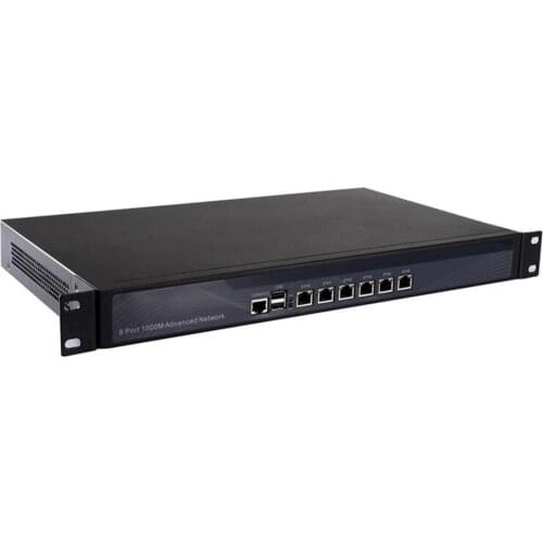Firewall Mikrotik Pfsense VPN Network Security Appliance Router PC Intel Core I5 4430,[HUNSN SA16R],(6LAN/2USB/1COM/1VGA)