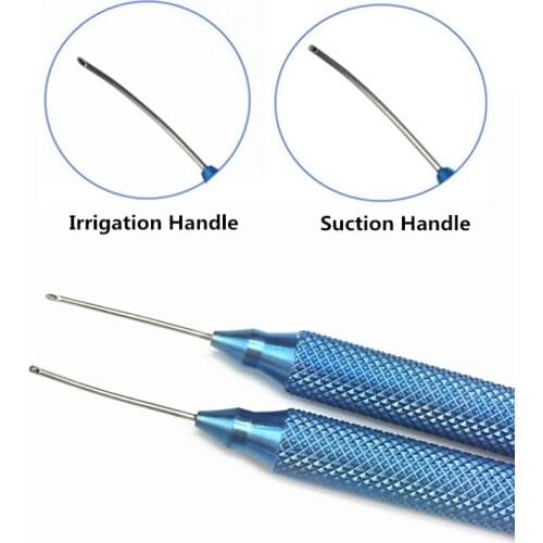 Ophthalmic Irrigation and Aspiration Handpiece 23G ophthalmic eye surgical instrument