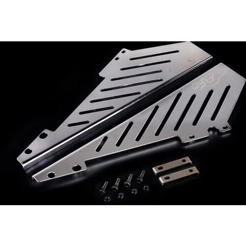 Stainless Steel Side Panel Kit for 1/5 Hpi Rovan Rofun Km Mcd Gtb Racing Baja 5b Ss Truck Rc Car Parts