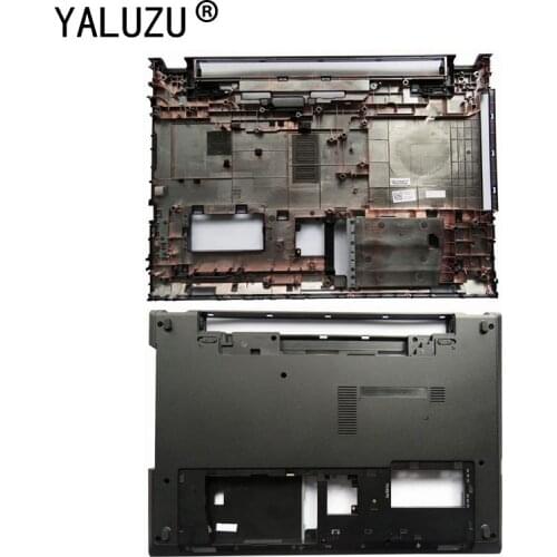 YALUZU New laptop Bottom base case lower cover For DELL Inspiron 15 3541 15 (3542) 3543 15C-1528 15CR 4528 3546 3548 3549 black