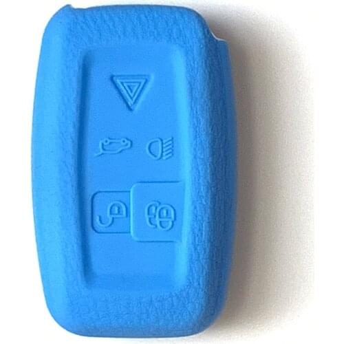 New Silicone Rubber Car Key Cover Case protector Sticker Remote Key Bag Case For Land Rover Series