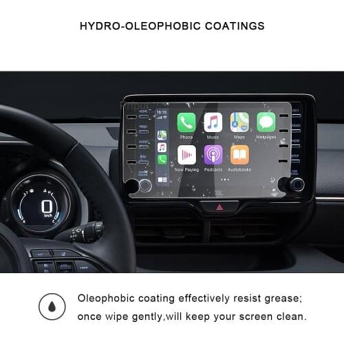 Tempered Glass Film For Toyota Yaris/Yaris Cross 2020 8'' Car Navigation Touch Center Screen Protector Auto Interior