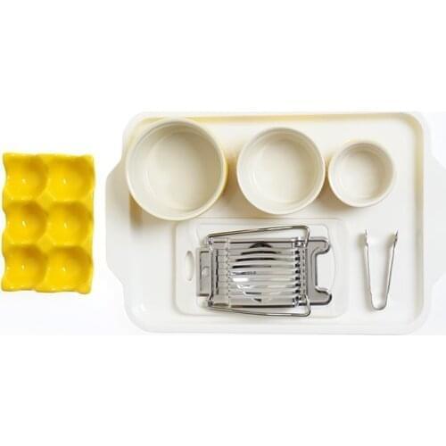 Cutting Egg Set W/O Tray Basic Skill Practical Montessori Materials Preschool Early Educational Toys Gift for Child 3~6