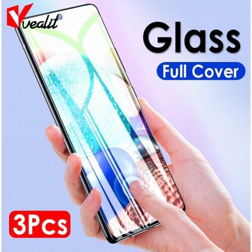 3Pcs HD ultra-thin tempered glass for samsung galaxy a51 a71 a21s a31 a12 a10 a20 a30 a40 a50s a60 a70 a80 a90 screen protector