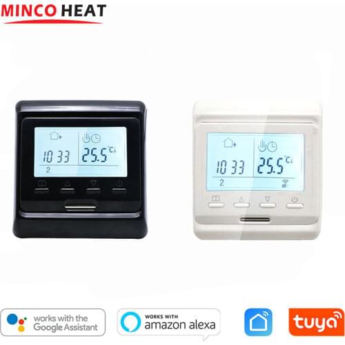 WiFi Smart Thermostat Temperature Remote Controller Electric/Gas Boiler Heating Works with Alexa Google Home Smart Home Control