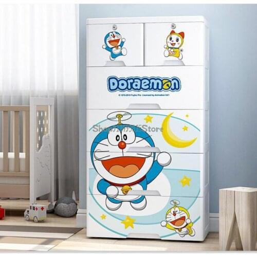 Drawer Storage Cabinets Storage Lockers Baby And Childrens Wardrobe Toys Plastic Thickened Multi-layer Storage Box