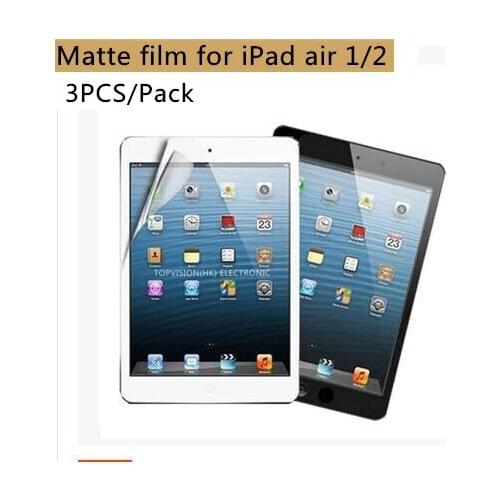 3PC/Pack Good protective film for apple 2017 ipad air 2 1 pro 9.7 screen protector matte carton pack & can track