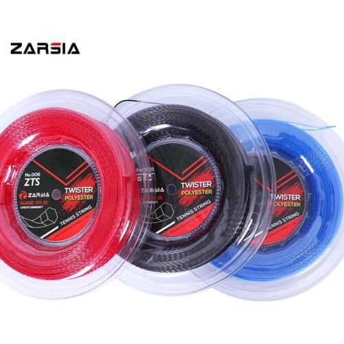 1 Reel ZARSIA High peformance HEXASPIN TWIST Tennis strings 1.23mm tennis racket string 200M big banger ZTS006