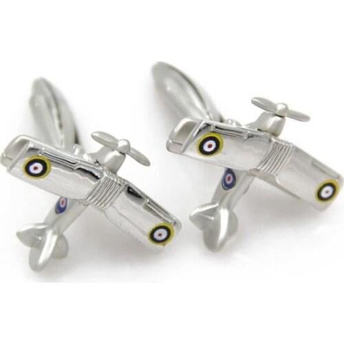 5pairs/lot Airplane Cufflinks Aeroplane Air Fighter Cuff Links Air Plane Cuff Buttons Mens Jewelry Accessory