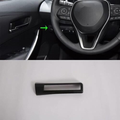 Car Accessories Interior Decoration ABS Front Head Lamp Switch Control Cover Trim For Toyota Corolla 2019 Car Styling