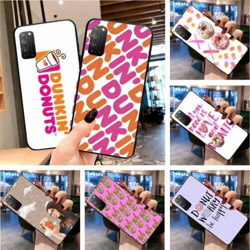 Dunkin Donuts coffee Phone Case for Huawei Honor 30 20 10 9 8 8x 8c v30 Lite view 7A pro