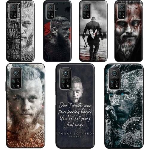 Ragnar Lothbrok Vikings Case POCO X3 Pro F3 F1 F2 M3 Pro Cover For Xiaomi Mi 11 Lite Ultra Note 10 Mi 9T 10T Pro