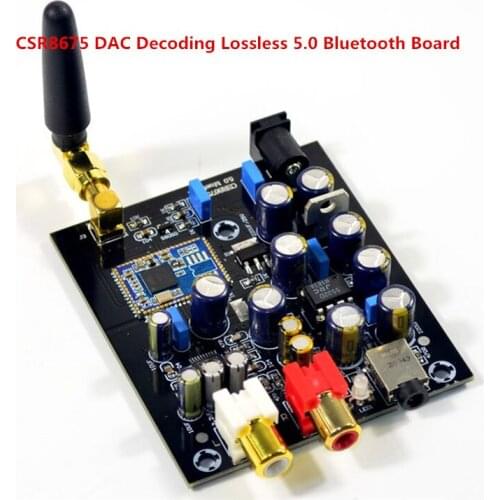 DC12V CSR8675 5.0 Bluetooth PCM5102 DAC Decoding Lossless Bluetooth Board